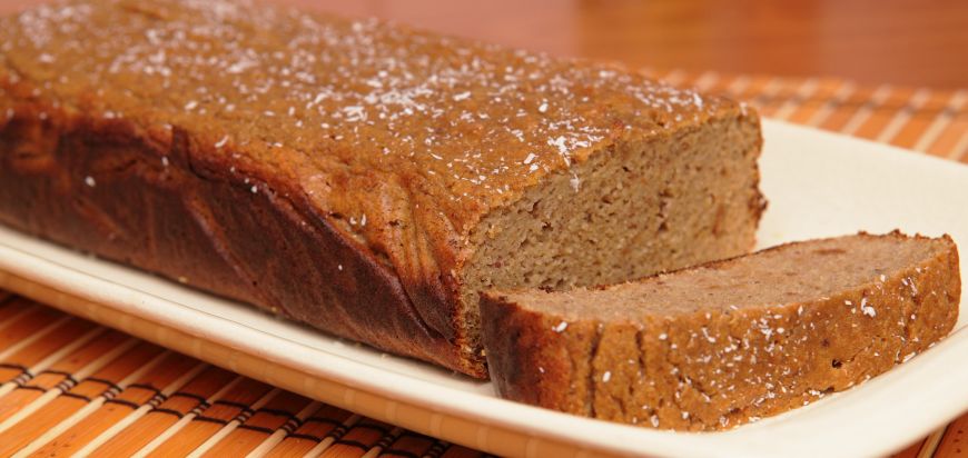 Chec de banane fara faina si zahar